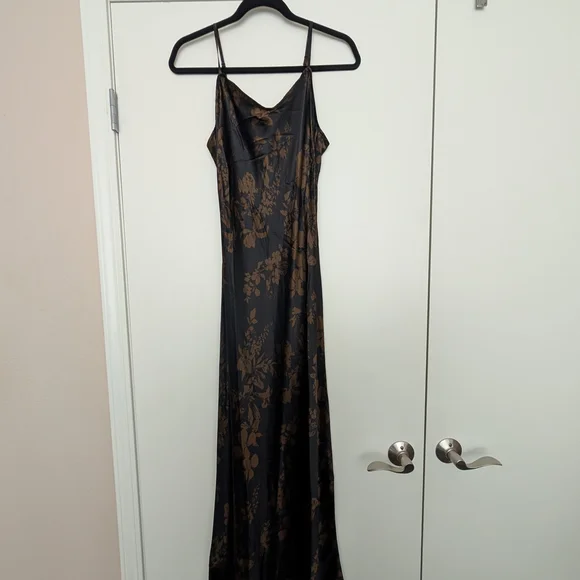 NWT Reformation Parma Silk Floral Maxi Dress (M) - Picture 5 of 12